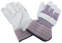 GLOVE WORK MEN SPLIT LTHR PALM