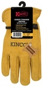 GLOVES DRIVER COWHIDE LTHR MED