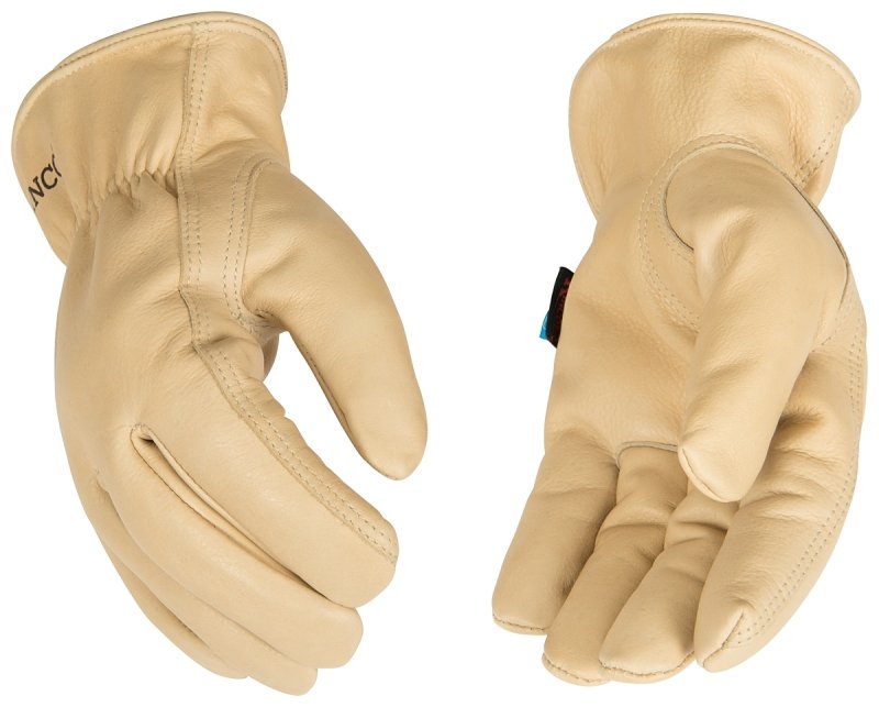 GLOVES DRVR GRAIN COWHIDE WR L