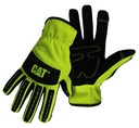 GLOVES MECHANIC HIVIS GREEN L 