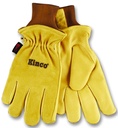 GLOVES PIGSKIN THERMALBLK L   