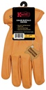 GLOVES WORK BUFFALO LTHR MED  