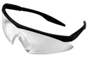 GLS SFTY BLK/CLR LENS IN-OUTDR