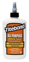 GLUE ALL PURPOSE INTR WHT 8OZ 