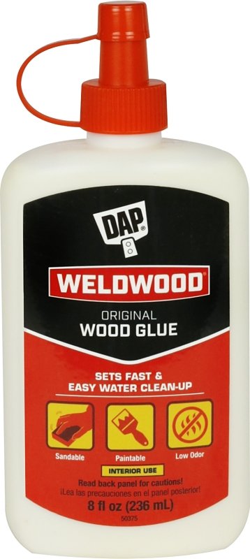 GLUE WOOD ORIGINAL YELLOW 8OZ 