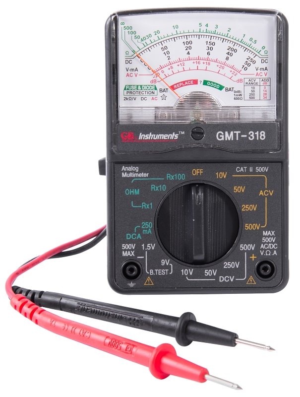 GMT-318 MULTIMETER ANALOG 14 R
