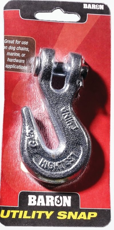 GRAB HOOK CLEVIS GALV 3/8     
