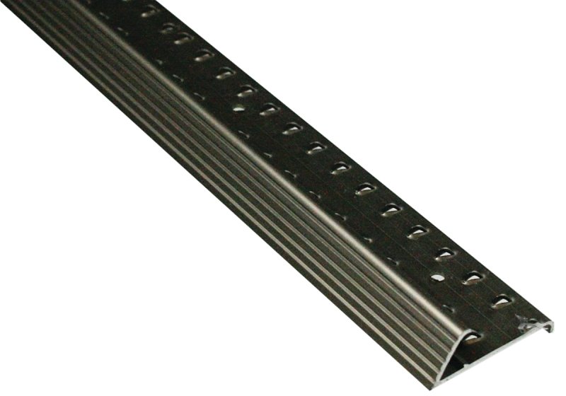 GRIPPER CARPET ALUM PWTR 36 IN