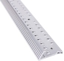 GRIPPER CARPET ALUM SLVR 72 IN