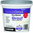 GROUT PREMIXED BRIGHT WHT 1QT 