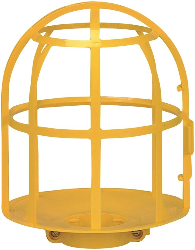 GUARD WORK LIGHT PLASTIC YEL  