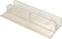 GUIDE SHOWERDOOR BOTTOM CLR   