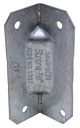 GUSSET ANGLE GALV 18GA 2-3/4IN