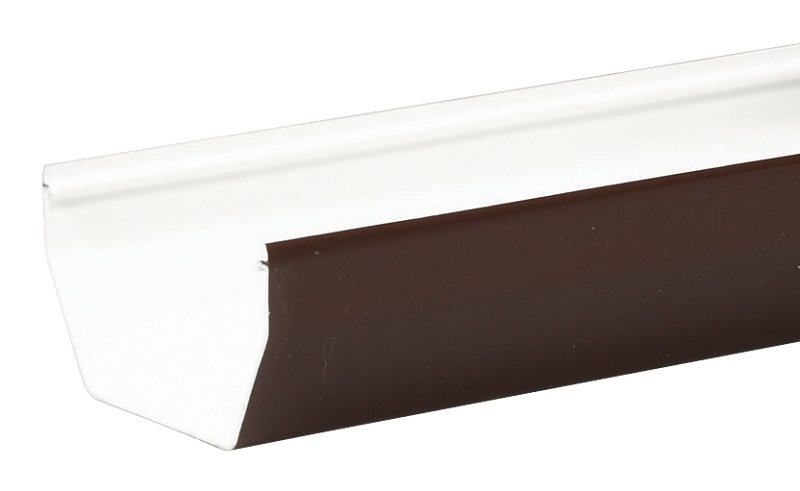 GUTTER CONTEMP BROWN 5INX10FT 