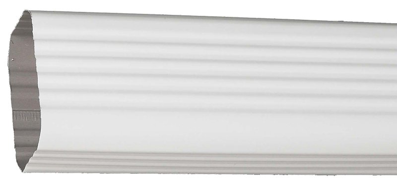 GUTTER DOWNSPOUT 2X3IN WHITE  