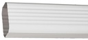 GUTTER DOWNSPOUT 2X3IN WHITE  