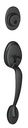 HANDLE EXTR PLYMOUTH MATTE BLK