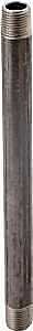 PIPE NIPPLE BLACK 1/2X12      