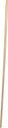 HANDLE TPRD PLAIN 15/16X48IN  