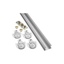 HARDWARE SLIDING DOOR GLV 48IN