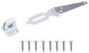 HASP SAFETY 4-1/2IN ZINC STL  
