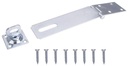 HASP SAFETY 6IN SWVL ZINC STL 
