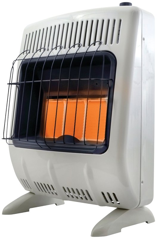HEATER 18K BTU LP GAS 3PLAQUE 