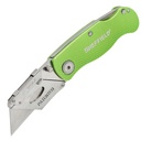 HI-VIS GREEN UTILITY KNIFE 6IN