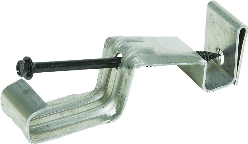 HIDDEN HANGER W/SCREW ALUM 5IN