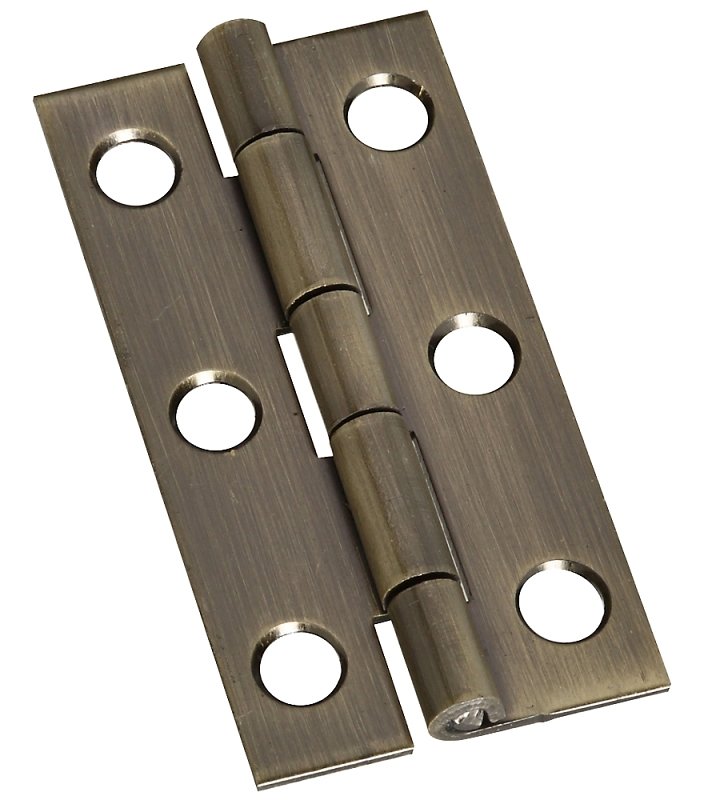 HINGE ANT BRASS 2X1IN         