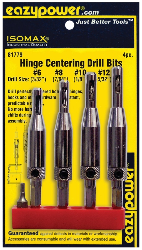HINGE CENTERING BITS          