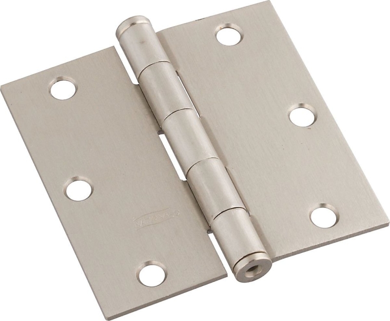 HINGE DOOR 3-1/2 SATIN NKL STL
