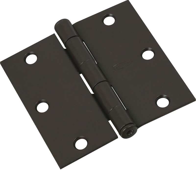 HINGE DOOR 3-1/2IN SQ CNR ORB 