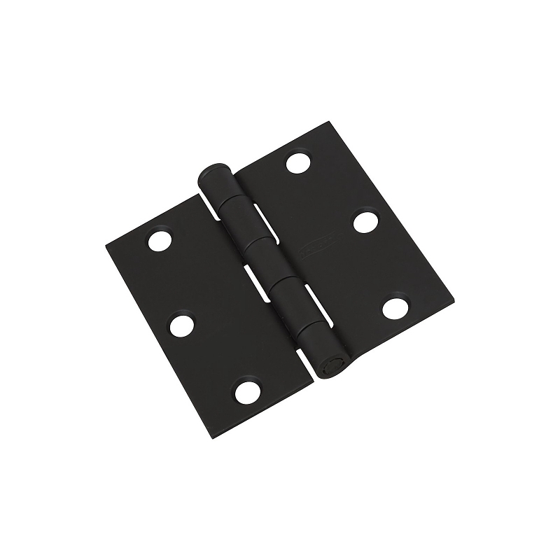 HINGE DOOR BLACK 3IN          