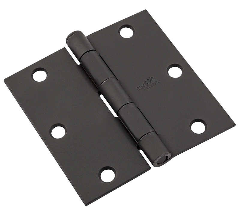 HINGE DOOR BLACK 512 3-1/2IN  