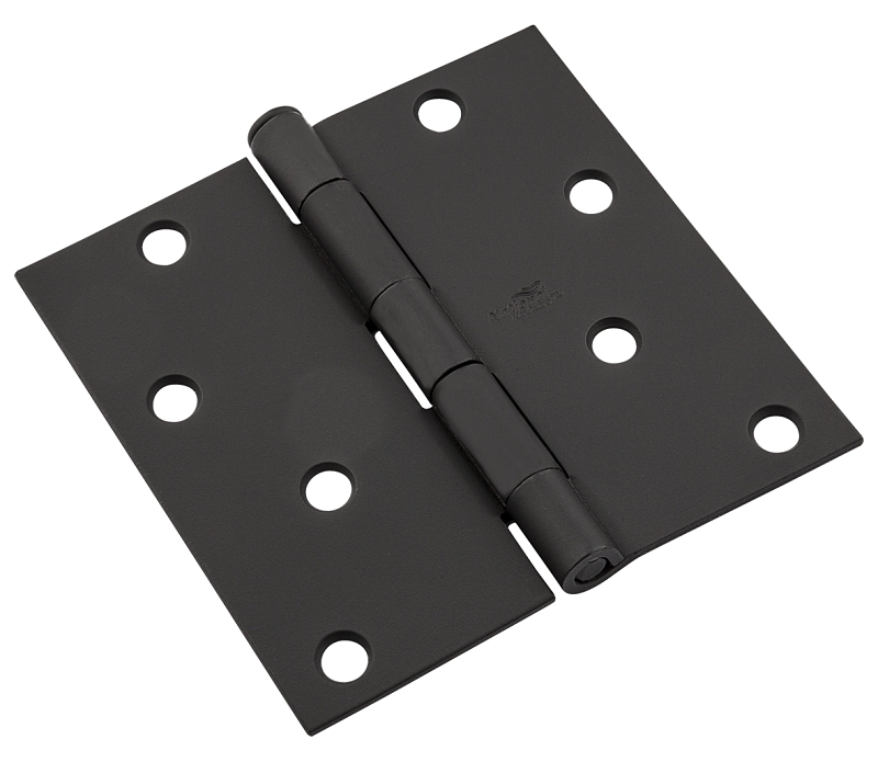 HINGE DOOR BLACK 512 4IN      