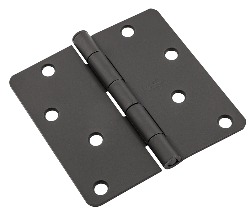 HINGE DOOR BLACK 512RC 4IN    