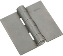 HINGE DOOR PLAIN STEEL 2-1/2IN
