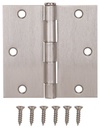 HINGE DOOR SQ RES 3.5IN SATNKL