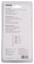 HINGE DR 5/8RD 4X4IN POLISH SS