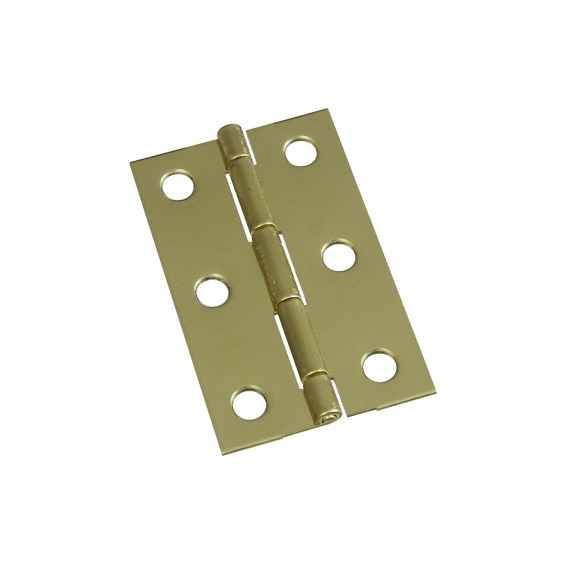 HINGE SLD BRASS 2-1/2X1-9/16IN