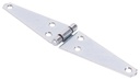 HINGE STRAP STEEL HD 4IN ZINC 