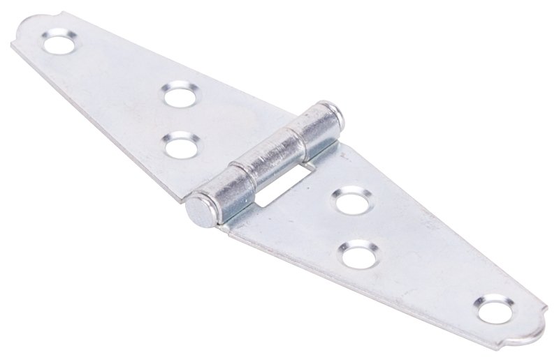 HINGE STRAP STEEL LD 2IN ZINC 