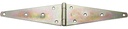 HINGE STRAP ZINC PLATED 12IN  