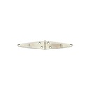 HINGE STRAP ZINC PLATED 5IN   