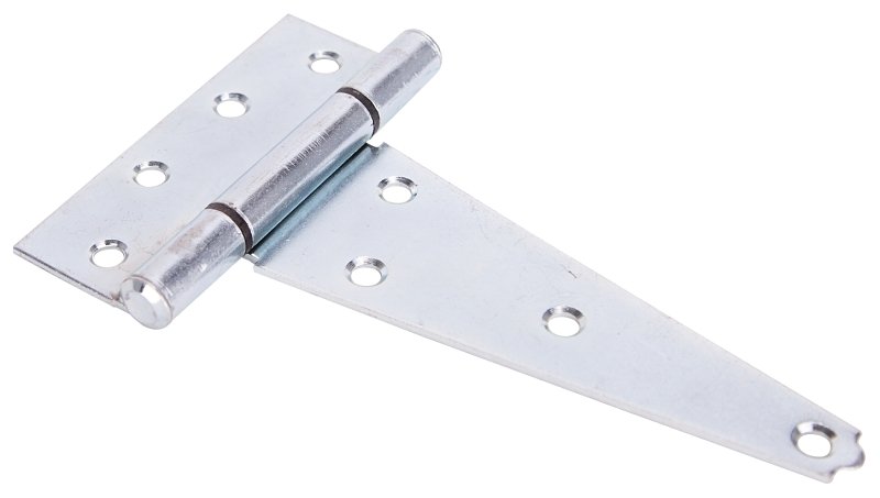 HINGE T STL FIXPIN HD 6IN ZINC