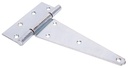 HINGE T STL FIXPIN HD 8IN ZINC