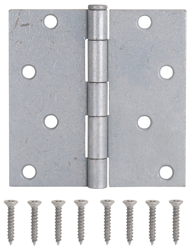 HINGE UTILITY SQ CNR GALV 4X4 