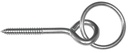 HITCFH RING 3-1/2SCREW EYE 2IN