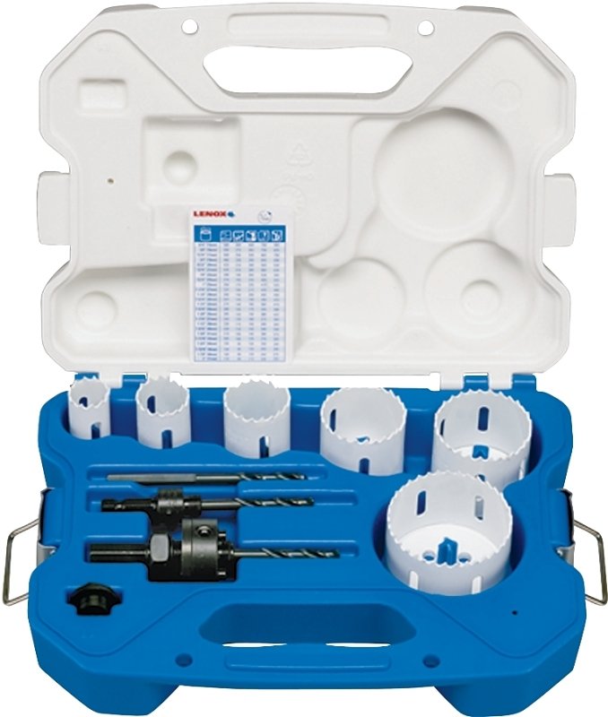 HOLESAW ELECTRICIANS KIT 9PC  